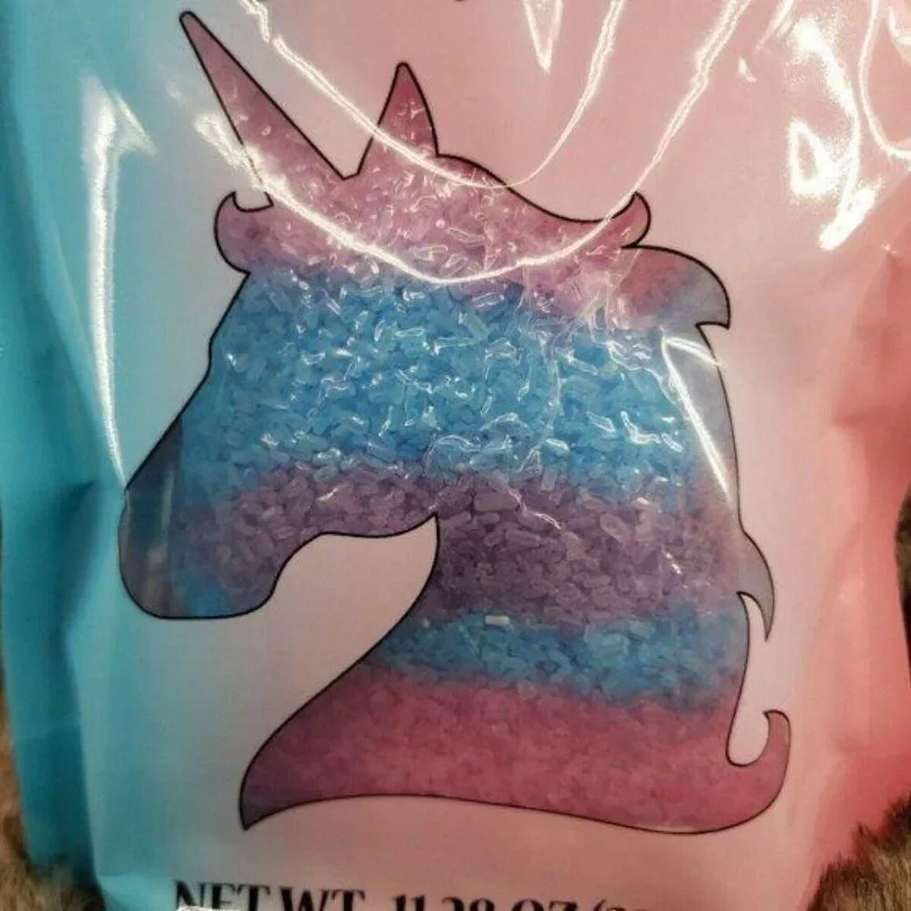 Unicorn Bath Salt Bubble Gum‎ Scent --11.28oz Bubble Bath